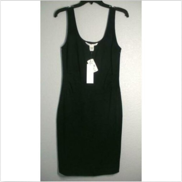 Diane Von Furstenberg Ulani Black Tank Dress 10 - Picture 3 of 8